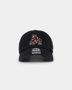 47 Brand Arizona Coyotes 'LA Kings X Arizona Coyotes' Clean Up Strapback Black