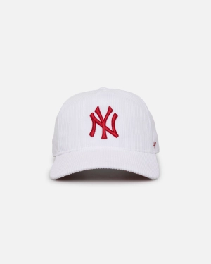 47 Brand New York Yankees Thick Corduroy Hitch Snapback Coconut