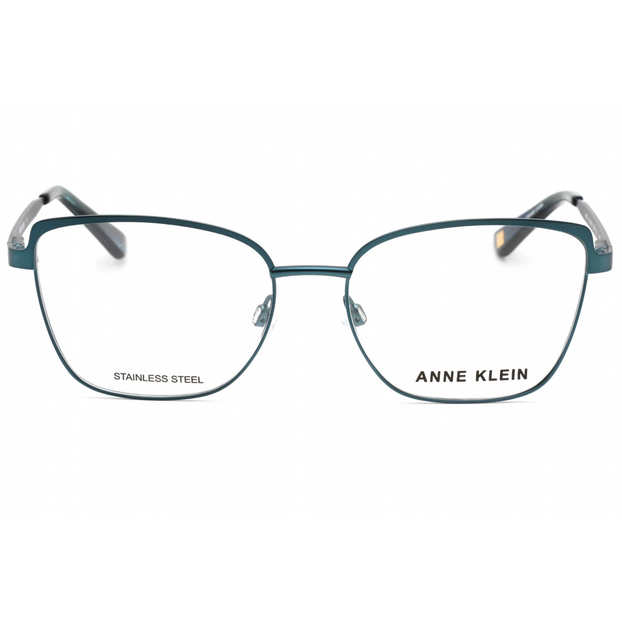 Anne Klein Women's Eyeglasses - Navy Cat Eye Full Rim Metal Frame, 55 mm | AK5094 410