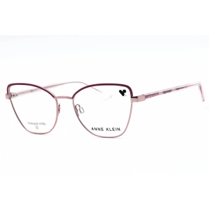 Anne Klein Women's Eyeglasses - Rose Gold Metal Full Rim Cat Eye Frame | AK5112 771