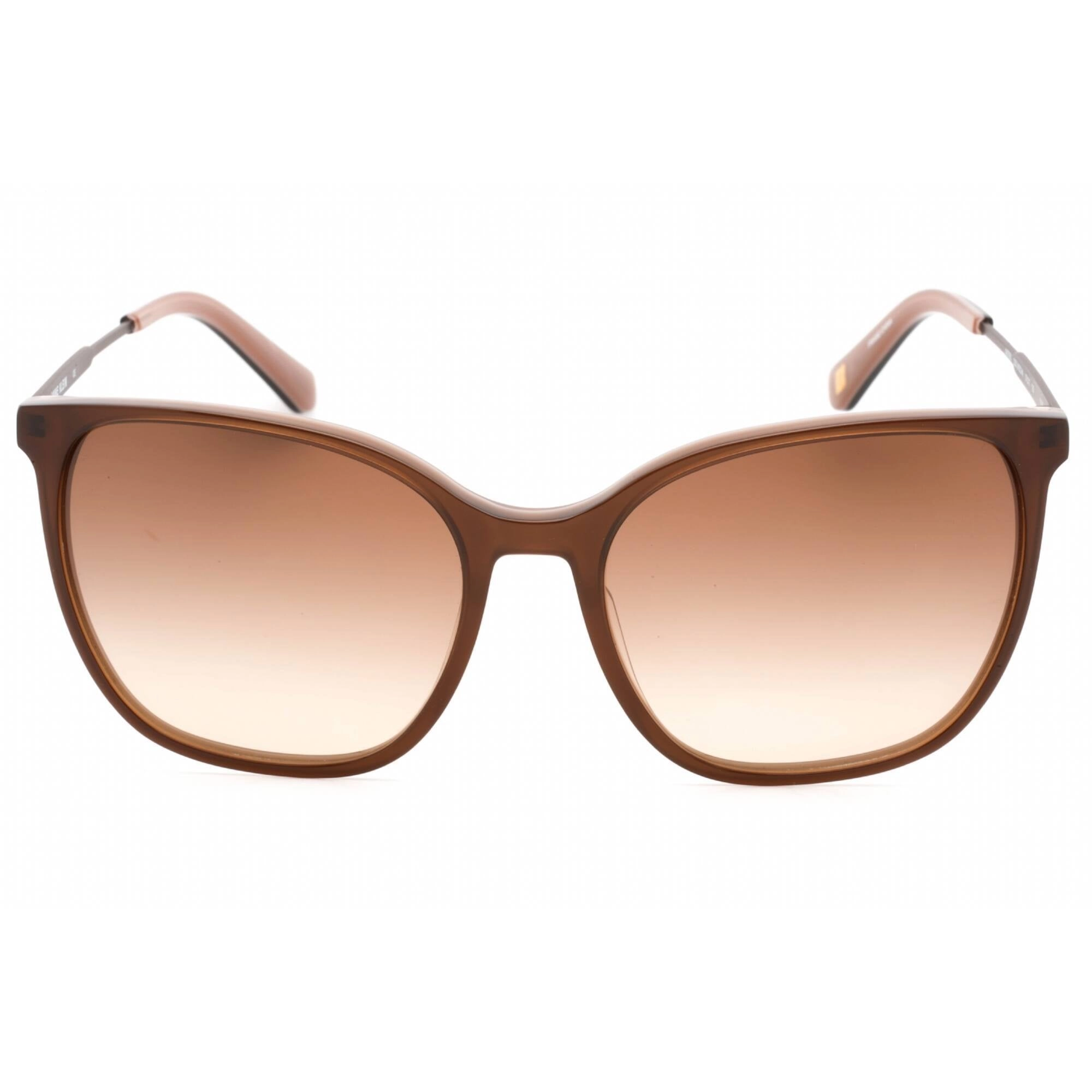 Anne Klein Women's Sunglasses - Mocha Cat Eye Full Rim Plastic Frame | AK7065 200
