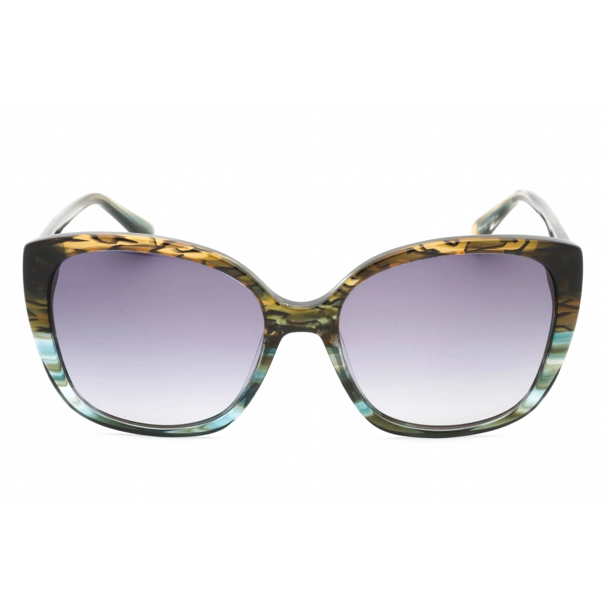 Anne Klein Women's Sunglasses - Teal Animal Butterfly Plastic Frame | AK7071 320