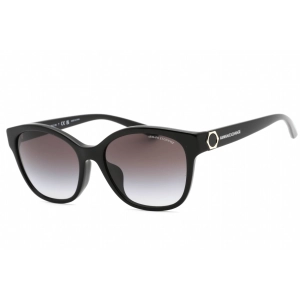 Armani Exchange Women's Sunglasses - Shiny Black Cat Eye Frame | 0AX4127SF 81588G