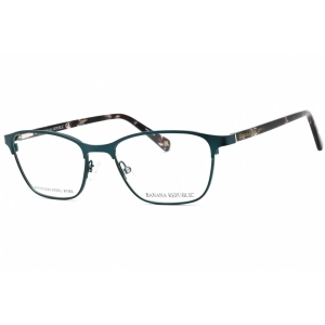 Banana Republic Women's Eyeglasses - 51mm Teal Metal Full Rim Frame | CAMILA 0ZI9 00