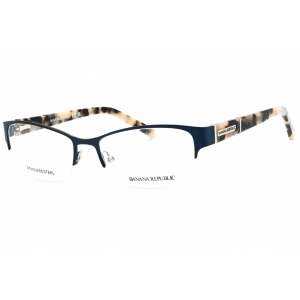 Banana Republic Women's Eyeglasses - 54mm Navy Metal Half Rim Frame | Jordyn 0DA4 00