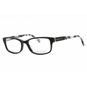 Banana Republic Women's Eyeglasses - Black Plastic Rectangular Frame | CALI/N 0807 00
