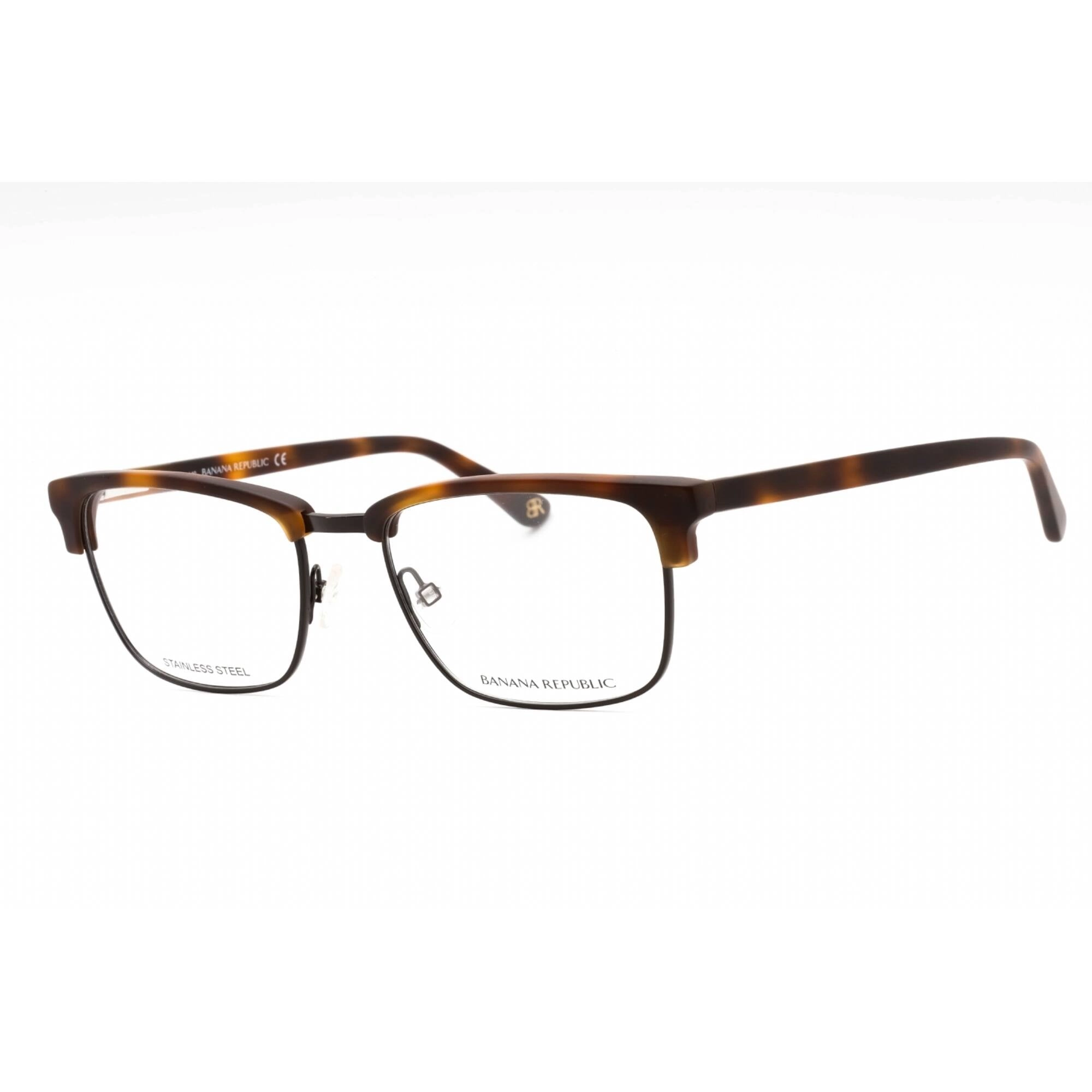 Banana Republic Women's Eyeglasses - Brown Havana Plastic Square Frame | Otis 0WR9 00