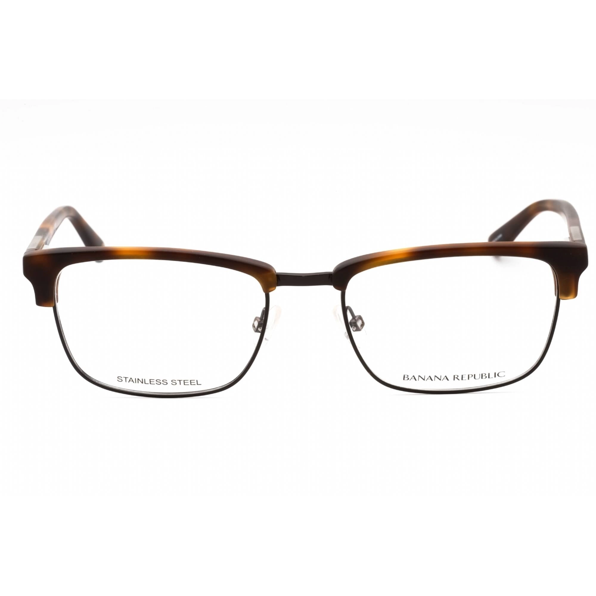 Banana Republic Women's Eyeglasses - Brown Havana Plastic Square Frame | Otis 0WR9 00