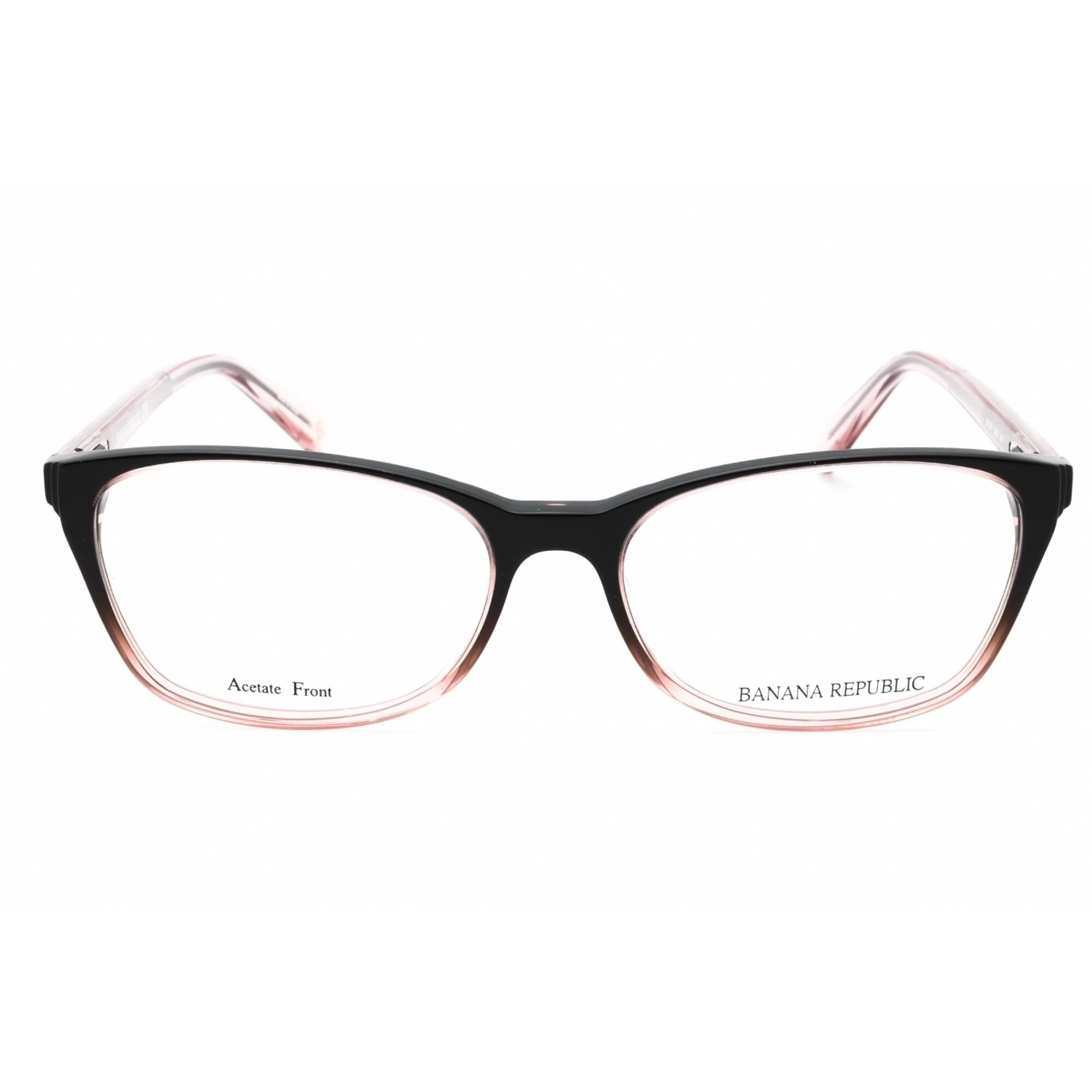 Banana Republic Women's Eyeglasses - Brown Pink Plastic Cat Eye Frame | BR 204 0DQ2 00