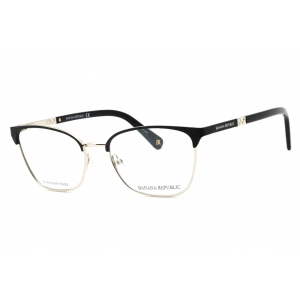 Banana Republic Women's Eyeglasses - Matte Black Gold Full Rim Frame | BR 216 0I46 00