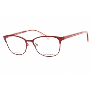 Banana Republic Women's Eyeglasses - Matte Burgundy Square Frame | BR 205 07BL 00