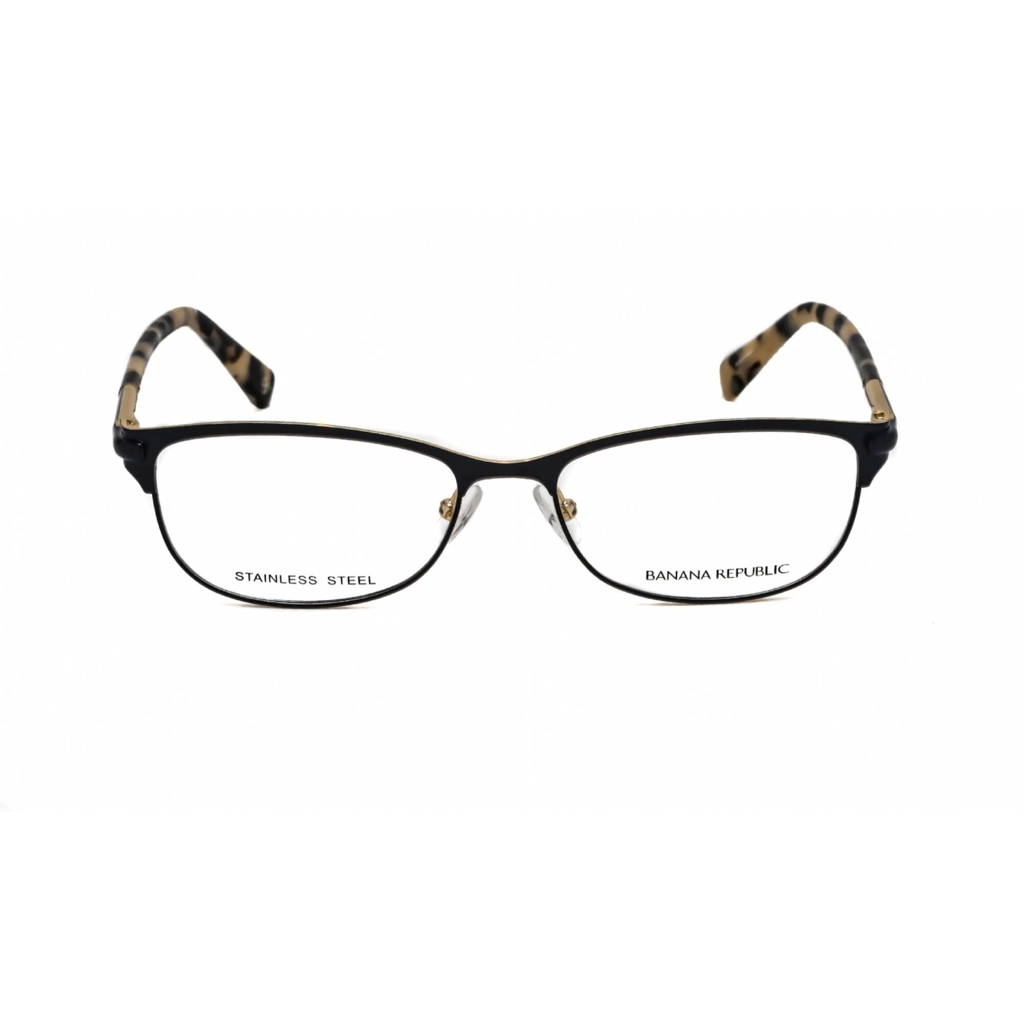 Banana Republic Women's Eyeglasses - Navy Metal Rectangular Frame | Serafina 0DL9 00
