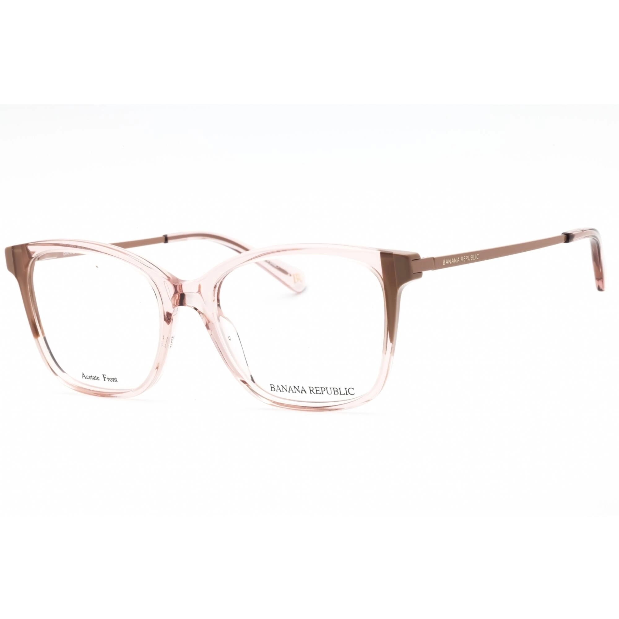 Banana Republic Women's Eyeglasses - Salmon Brown Cat Eye Full Rim | BR 209 0WJG 00