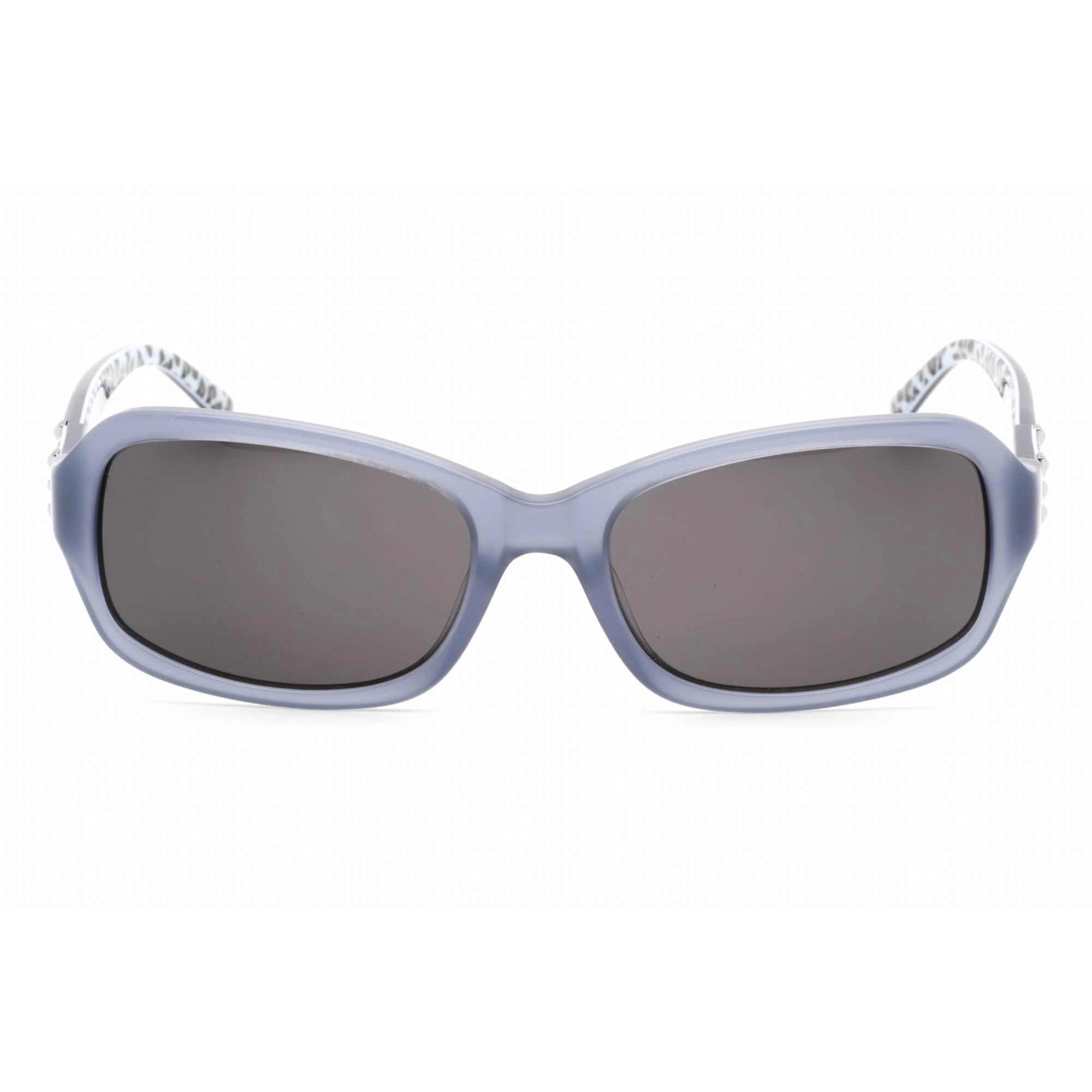 Bebe Women's Sunglasses - Powder Blue Acetate Full Rim Rectangular Frame | BB7138 458