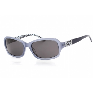 Bebe Women's Sunglasses - Powder Blue Acetate Full Rim Rectangular Frame | BB7138 458