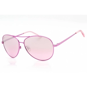 Bebe Women's Sunglasses - Shocking Pink Metal Full Rim Avaitor Frame | BB7112 651