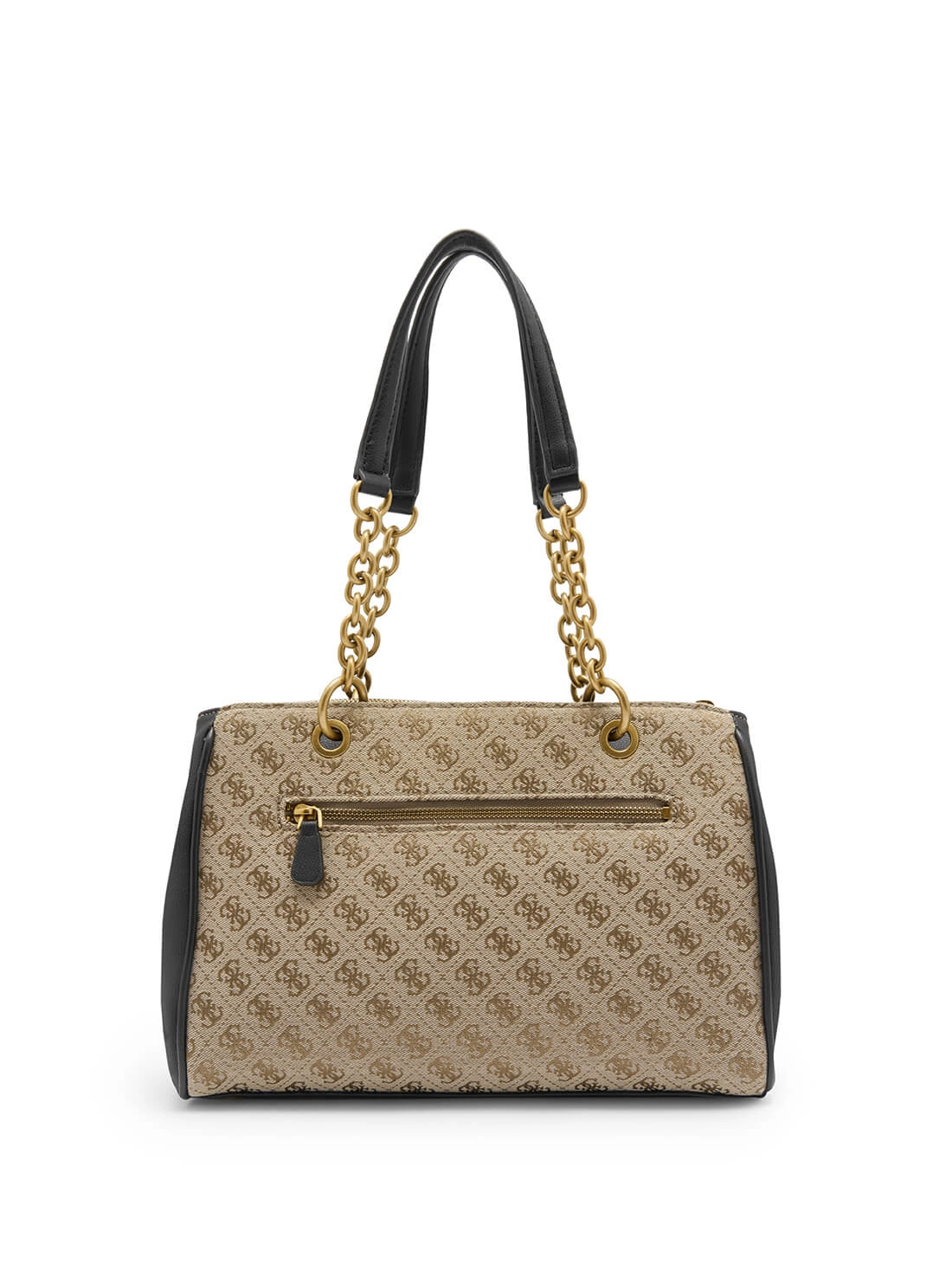Brown Black Aviana Luxury Satchel