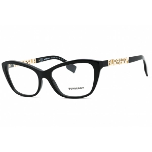 Burberry Women's Eyeglasses - Black Plastic Cat Eye Full Rim Frame | 0BE2392 3001