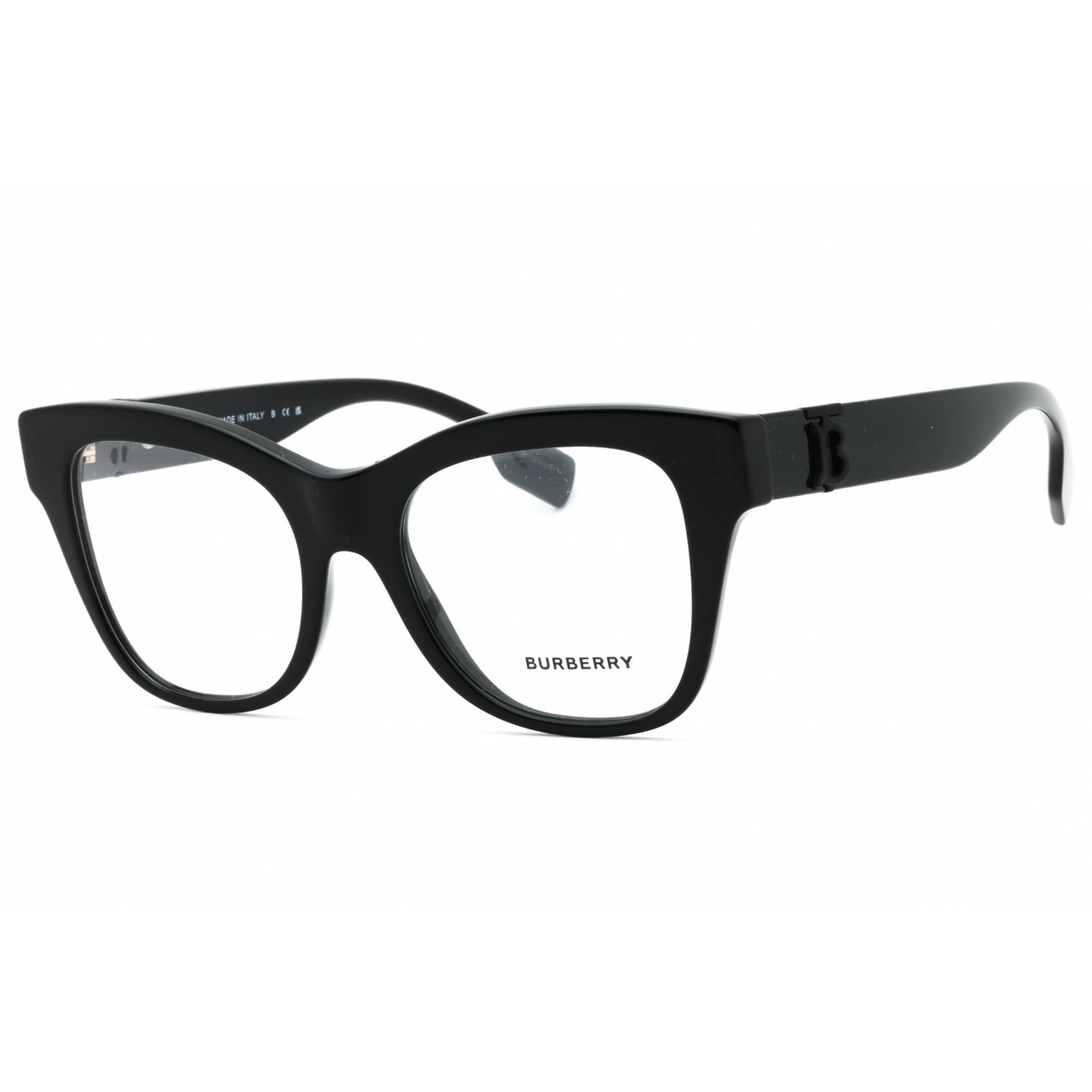 Burberry Women's Eyeglasses - Black Plastic Full Rim Cat Eye Frame | 0BE2388 4093