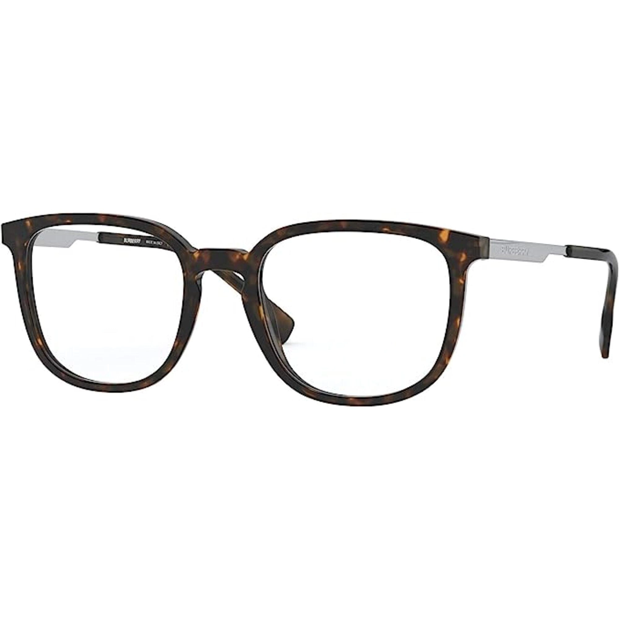 Burberry Women's Eyeglasses - Dark Havana Plastic Square Frame | BURBERRY 0BE2307 3002