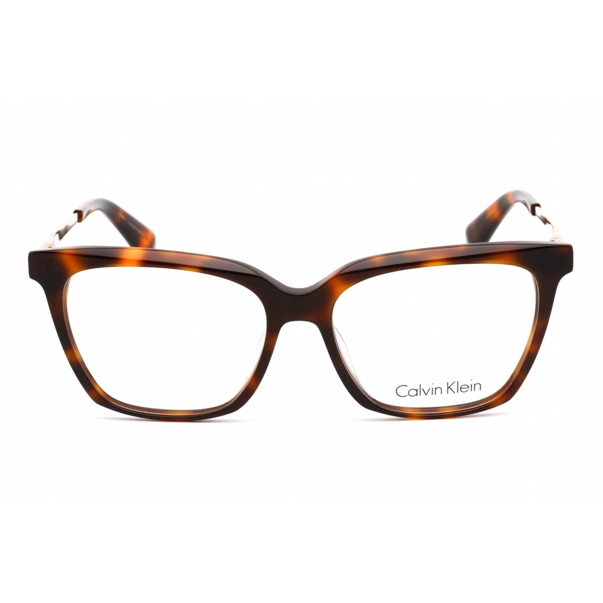 Calvin Klein Women's Eyeglasses - Brown Havana Plastic Square Frame | CK22509 220