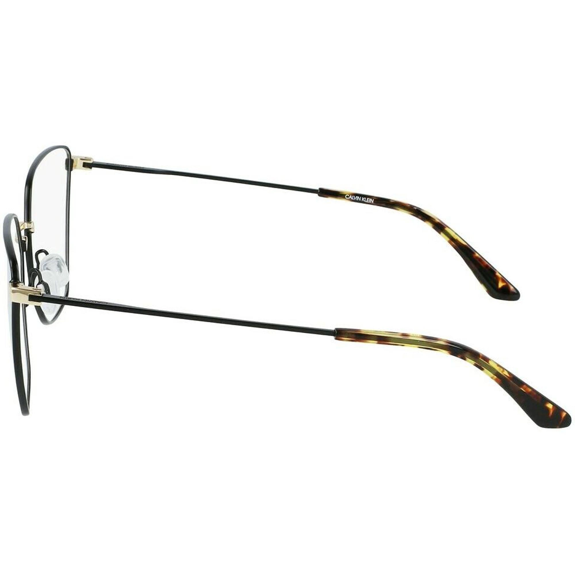 Calvin Klein Women's Eyeglasses - Matt Black Cat Eye Frame | CALVIN KLEIN CK21102 001