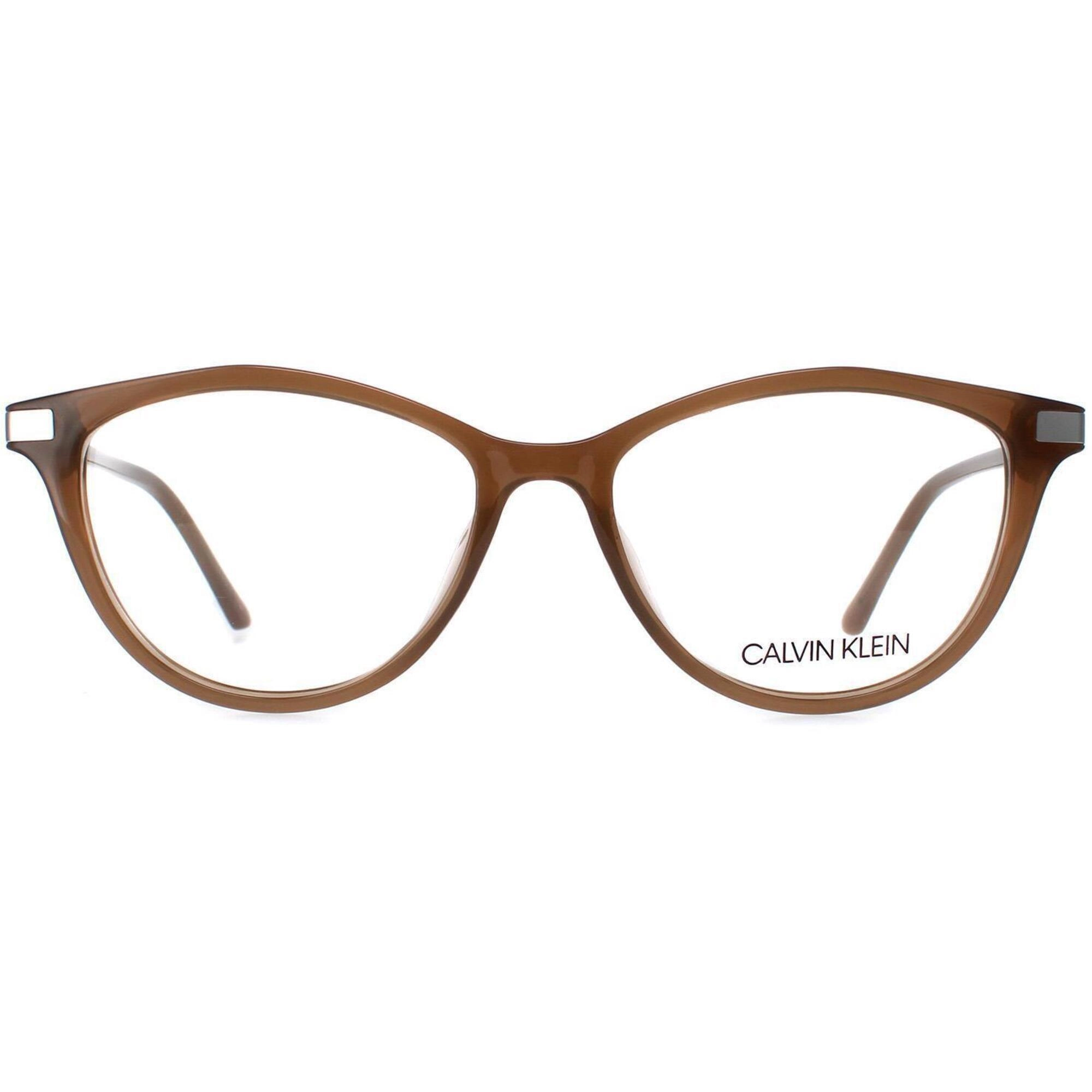 Calvin Klein Women's Eyeglasses - Milky Taupe Cat Eye Frame | CALVIN KLEIN CK19531 269