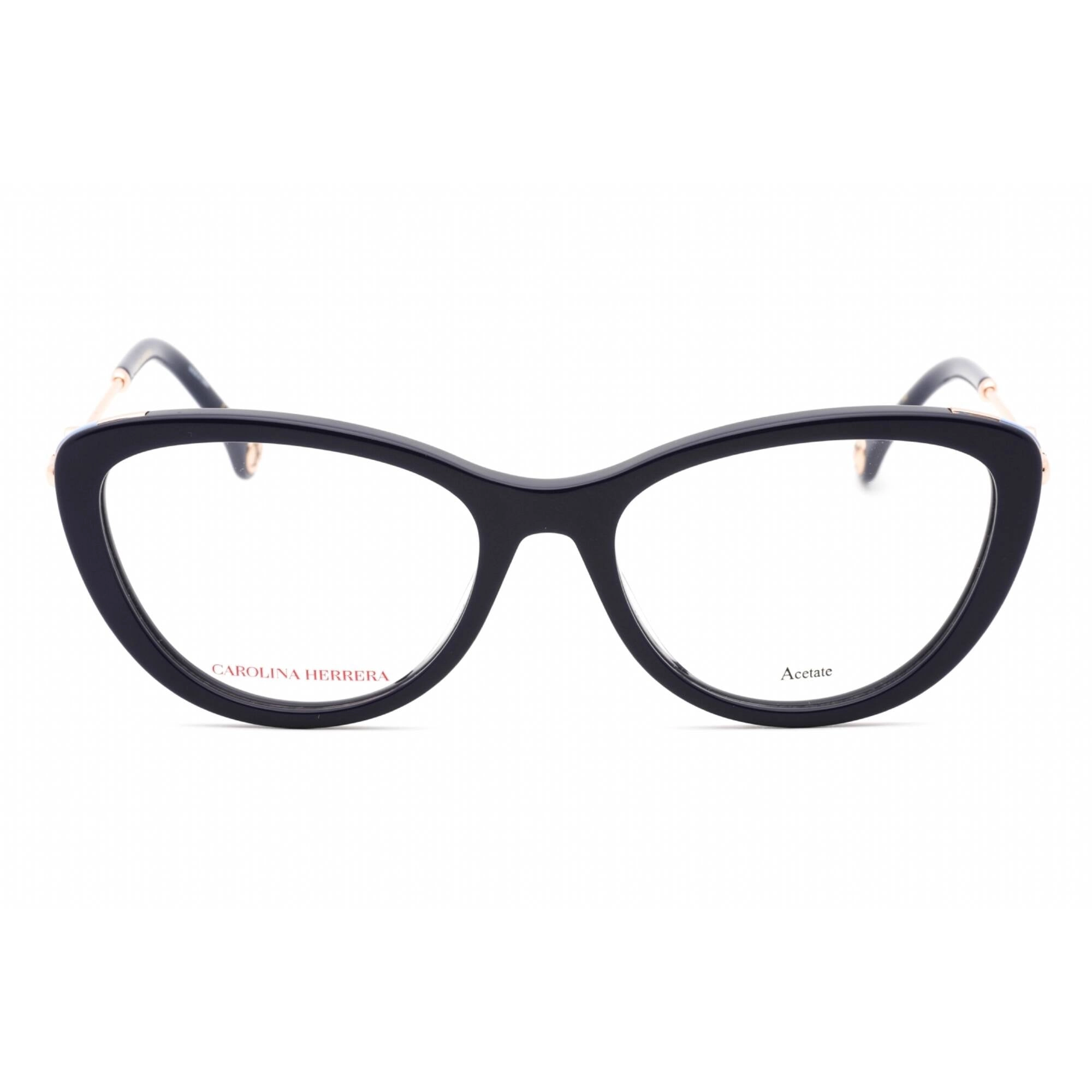 Carolina Herrera Women's Eyeglasses - Blue Plastic Cat Eye Full Rim | CH 0021 0PJP