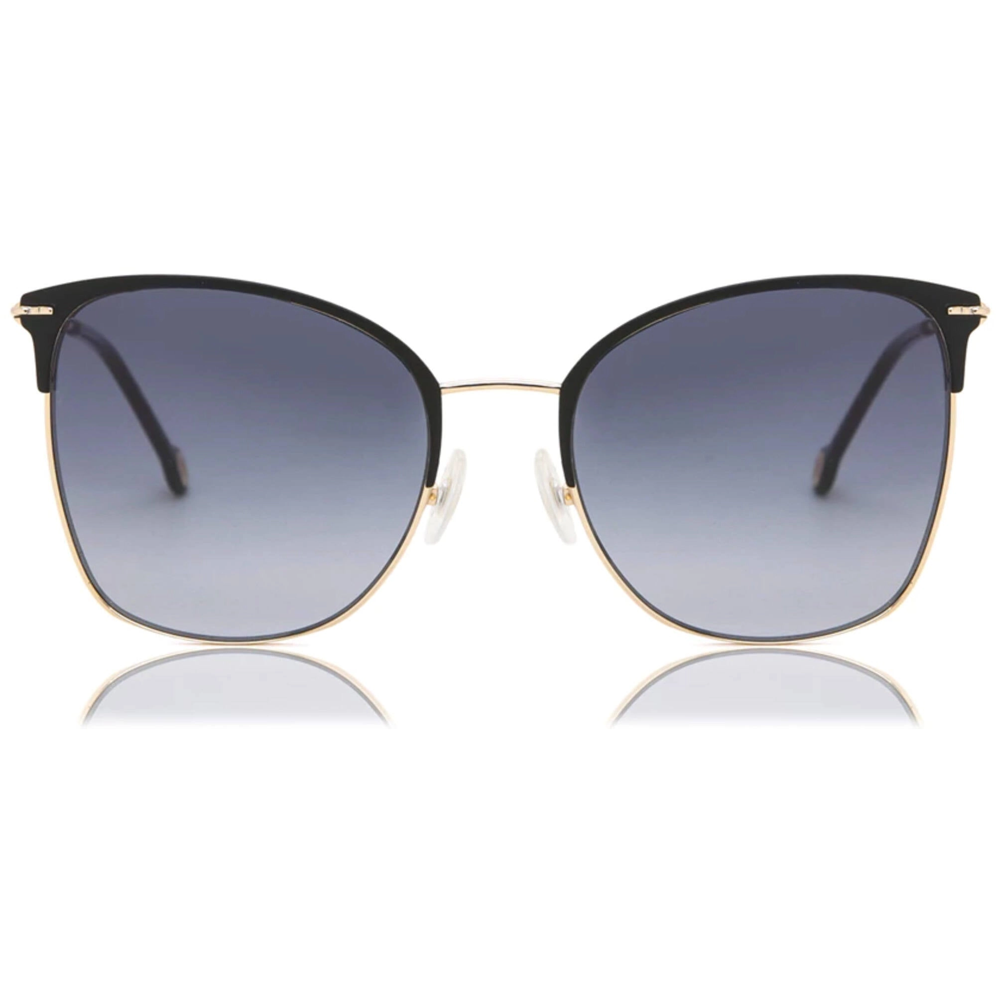 Carolina Herrera Women's Sunglasses - Gold Black Butterfly Frame | CH 0036/S 0RHL/9O