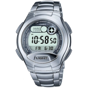 Casio Men's Watch - Quartz Digital Dial Stainless Steel Case Bracelet | W-752D-1A