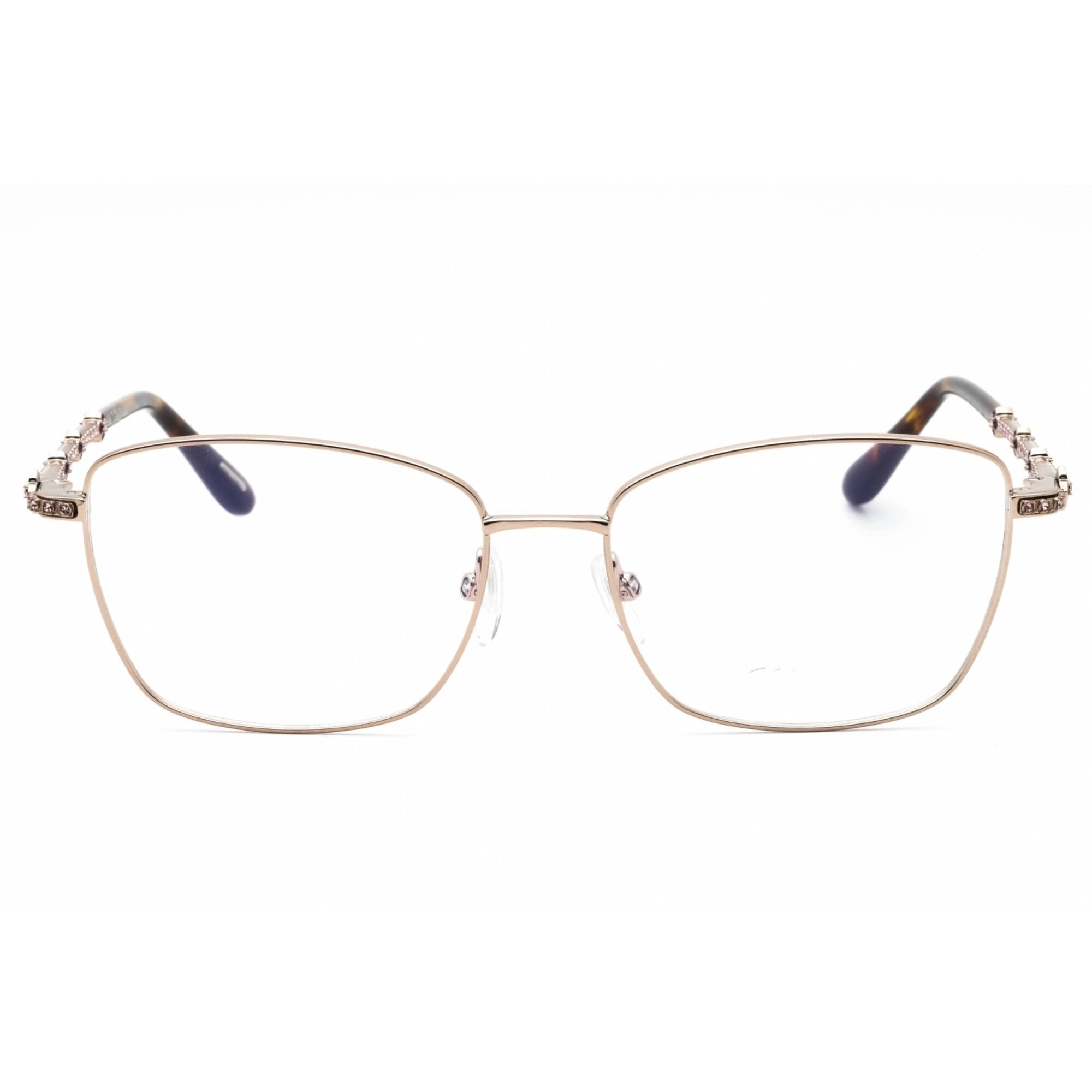 Chopard Women's Eyeglasses - Shiny Mink Full Rim Rectangular Frame | VCHG65S 0A32