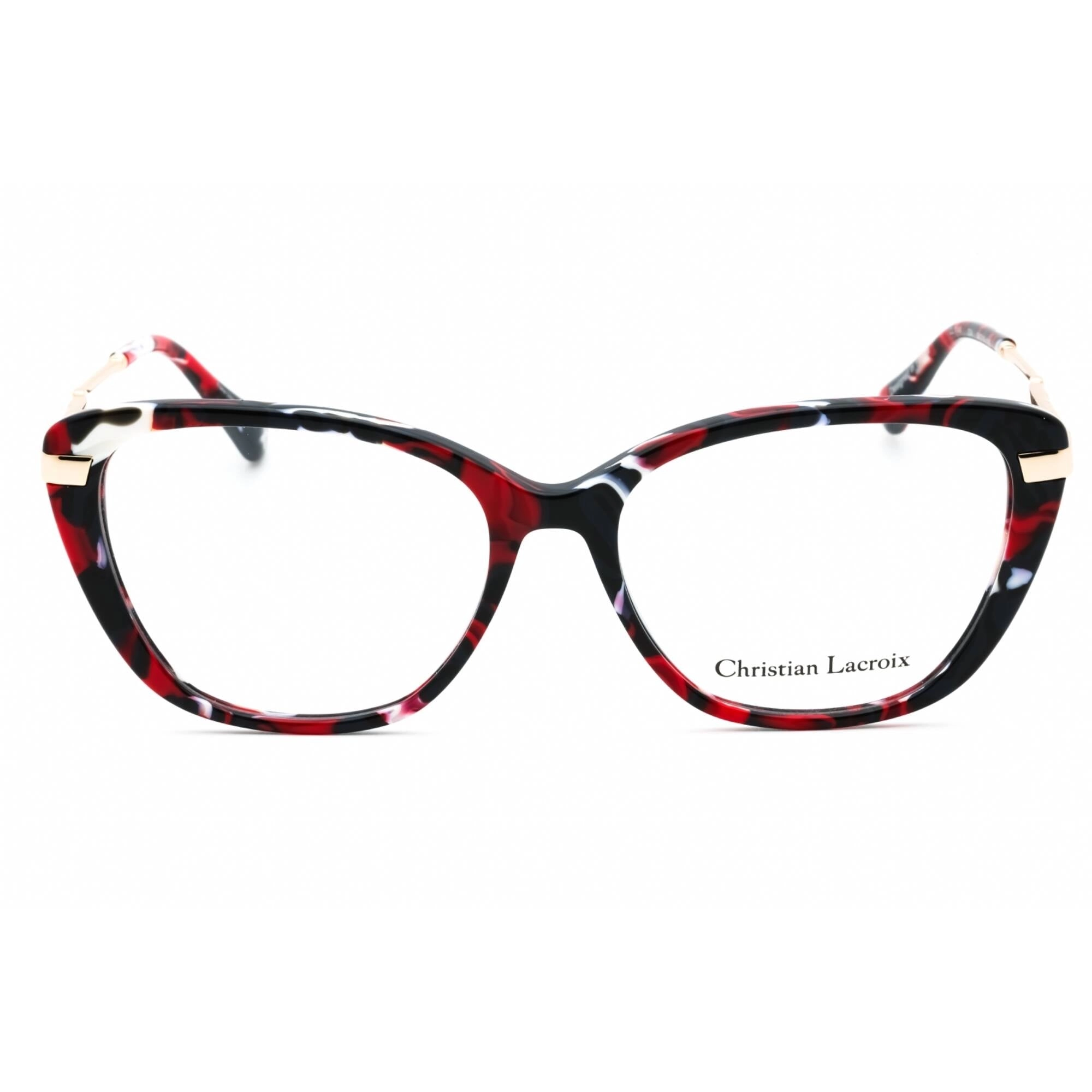 Christian Lacroix Women's Eyeglasses - Cassata Red Plastic Cat Eye Frame | CL1149 224