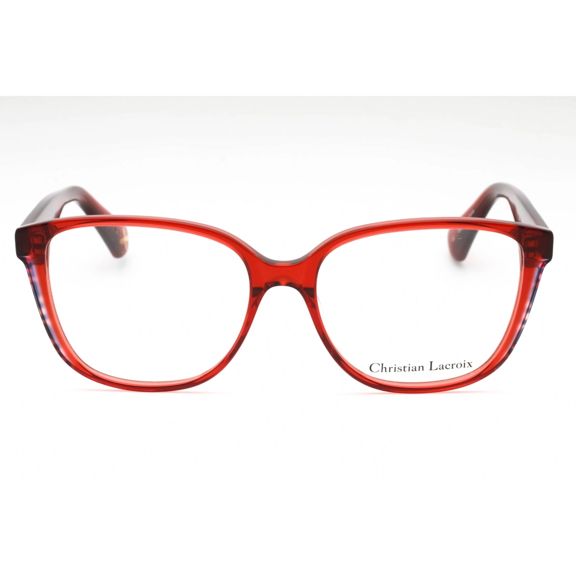 Christian Lacroix Women's Eyeglasses - Red Plastic Cat Eye Full Rim Frame | CL1114 228