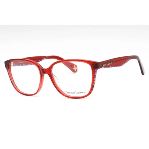 Christian Lacroix Women's Eyeglasses - Red Plastic Cat Eye Full Rim Frame | CL1114 228