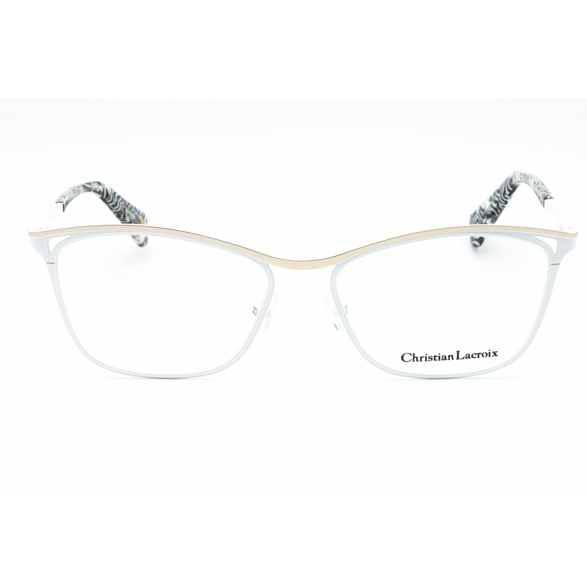 Christian Lacroix Women's Eyeglasses - White/Berlingot Cat Eye Full Rim | CL3062 838