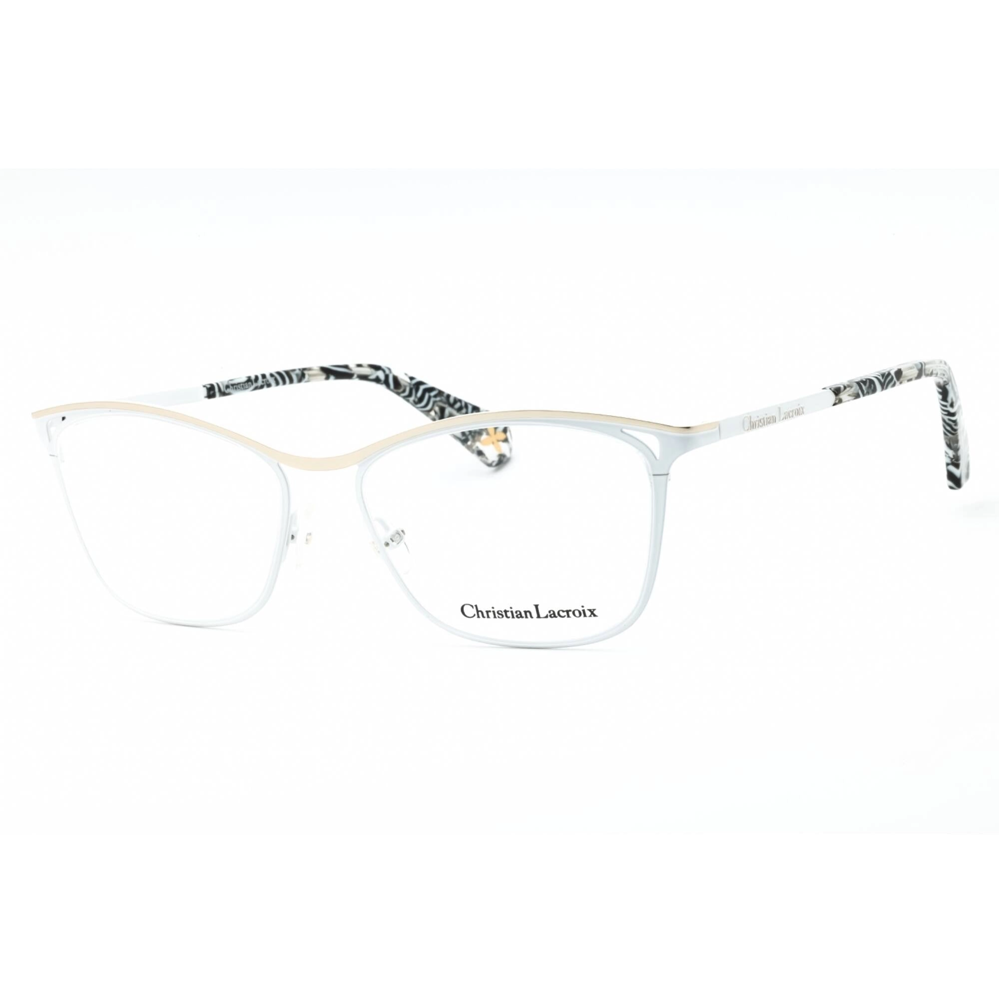Christian Lacroix Women's Eyeglasses - White/Berlingot Cat Eye Full Rim | CL3062 838