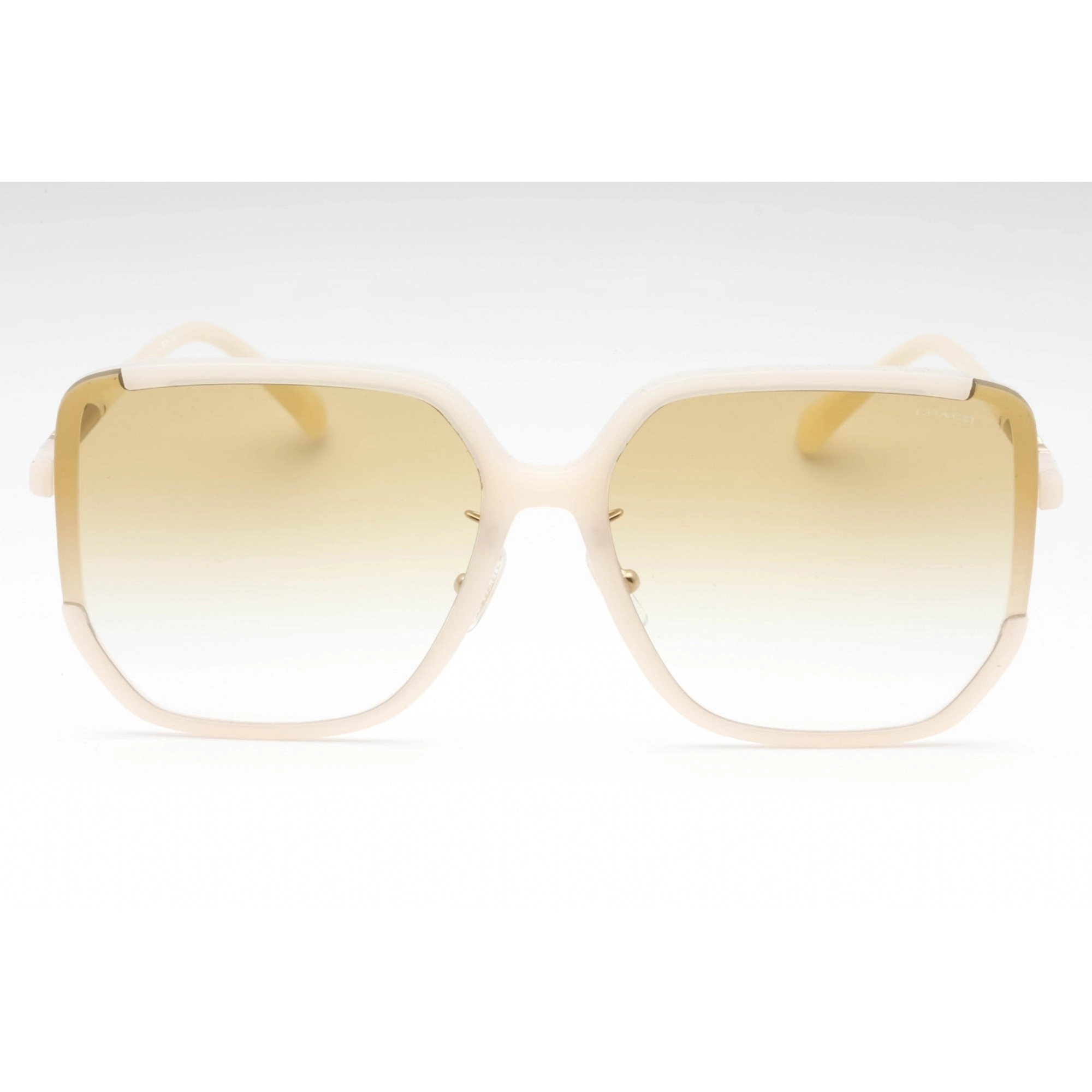 Coach Women's Sunglasses - Milky Cloud Plastic Geometric Shape Frame| 0HC8401D 58052Q