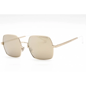 Cutler and Gross Women's Sunglasses - Gold/White/Metallic Square Frame | CG1300S 002