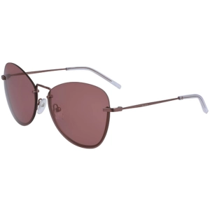 Dkny Women's Sunglasses - Mauve Metal Butterfly Frame Pink Lens | DKNY DK100S 608