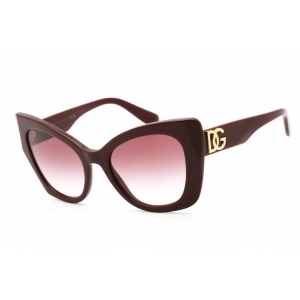 Dolce & Gabbana Women's Sunglasses - Burgundy Cat Eye Plastic Frame | 0DG4405 30918H