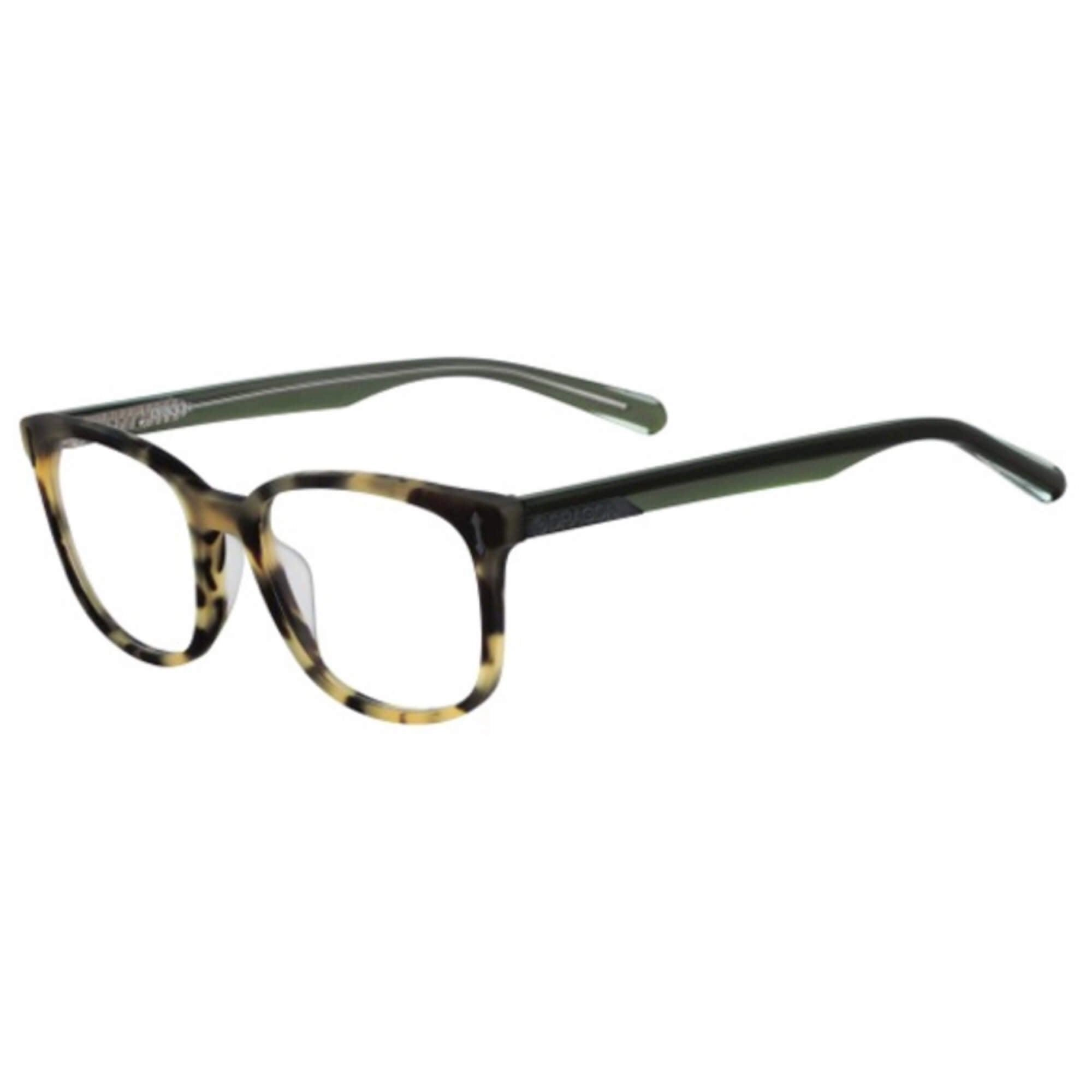 Dragon Women's Eyeglasses - Matt Tokyo Tortoise Square Frame | DRAGON DR149 FINN 281