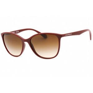 Emporio Armani Women's Sunglasses - Bordeaux Plastic Cat Eye Frame | 0EA4073 557613