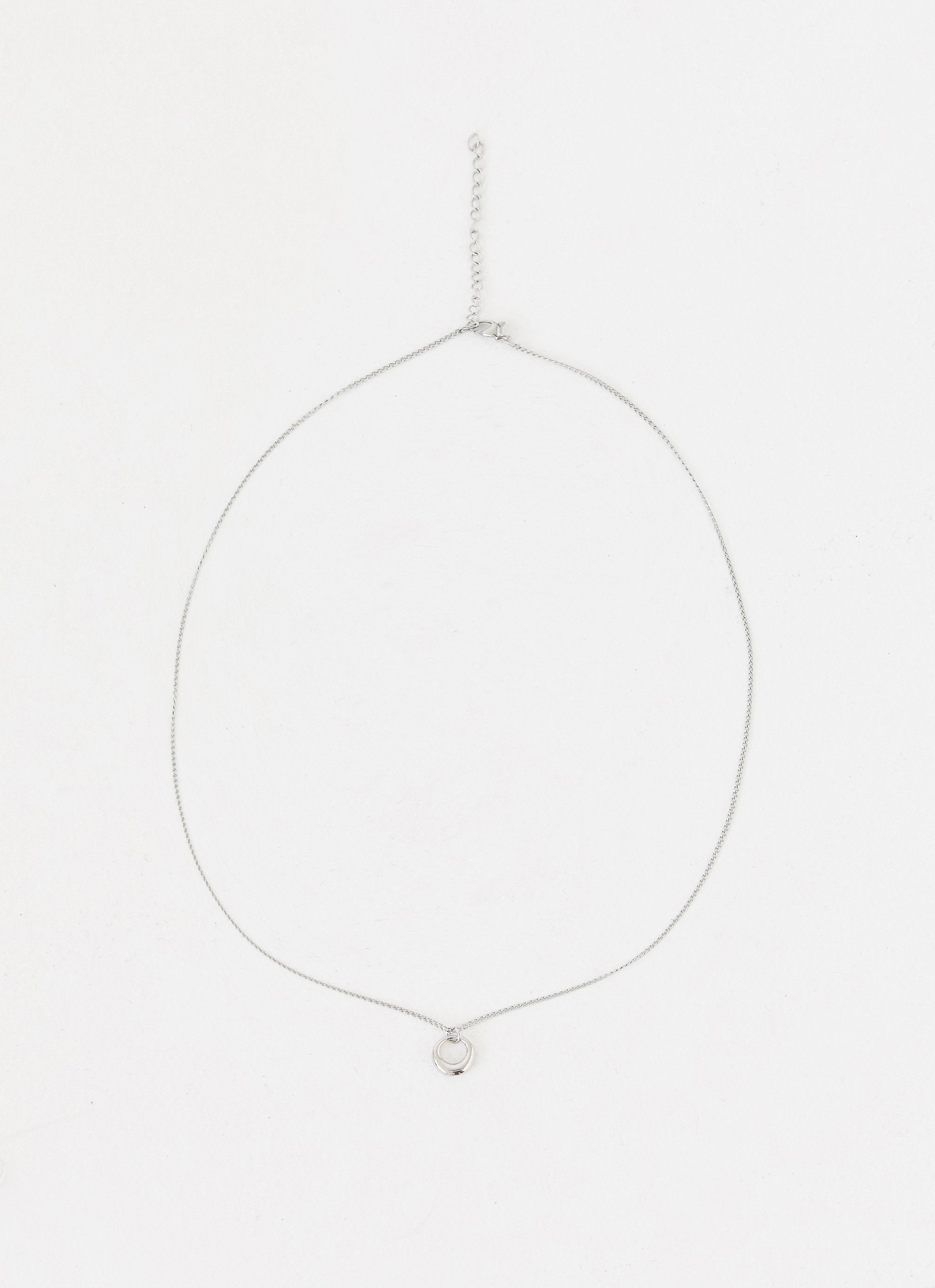 Eulalie Pendant Necklace - Silver