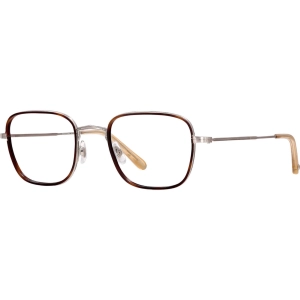 Garrett Leight Women's Eyeglasses - Sienna Tortoise-Silver-Blonde | PRESTON SIT-S-B