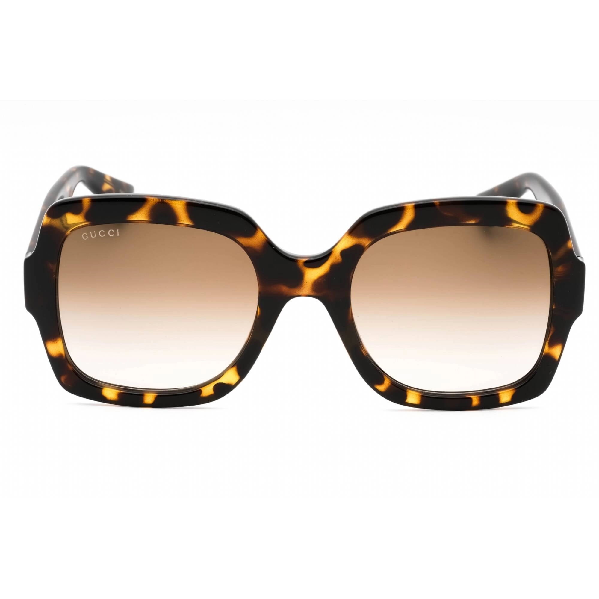 Gucci Women's Sunglasses - Havana Injected Propionate Square Shape Frame | GG1337S 003