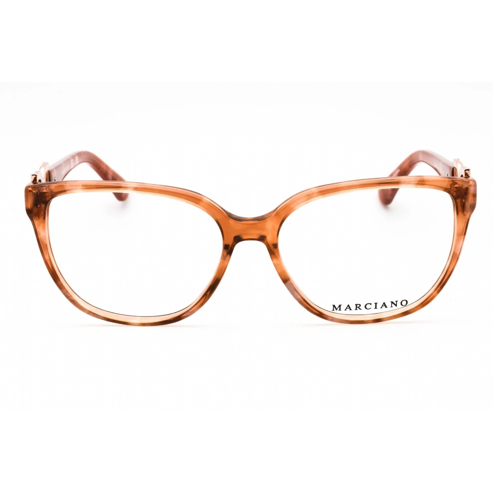 Guess By Marciano Women's Eyeglasses - Beige/Other Acetate Square Frame | GM0395 059