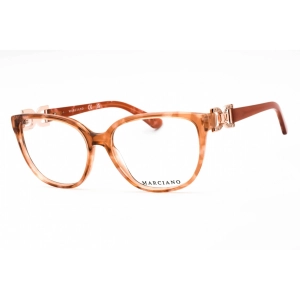 Guess By Marciano Women's Eyeglasses - Beige/Other Acetate Square Frame | GM0395 059