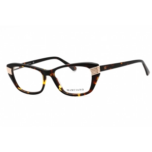 Guess By Marciano Women's Eyeglasses - Dark Havana Acetate Cat Eye Frame | GM0385 052