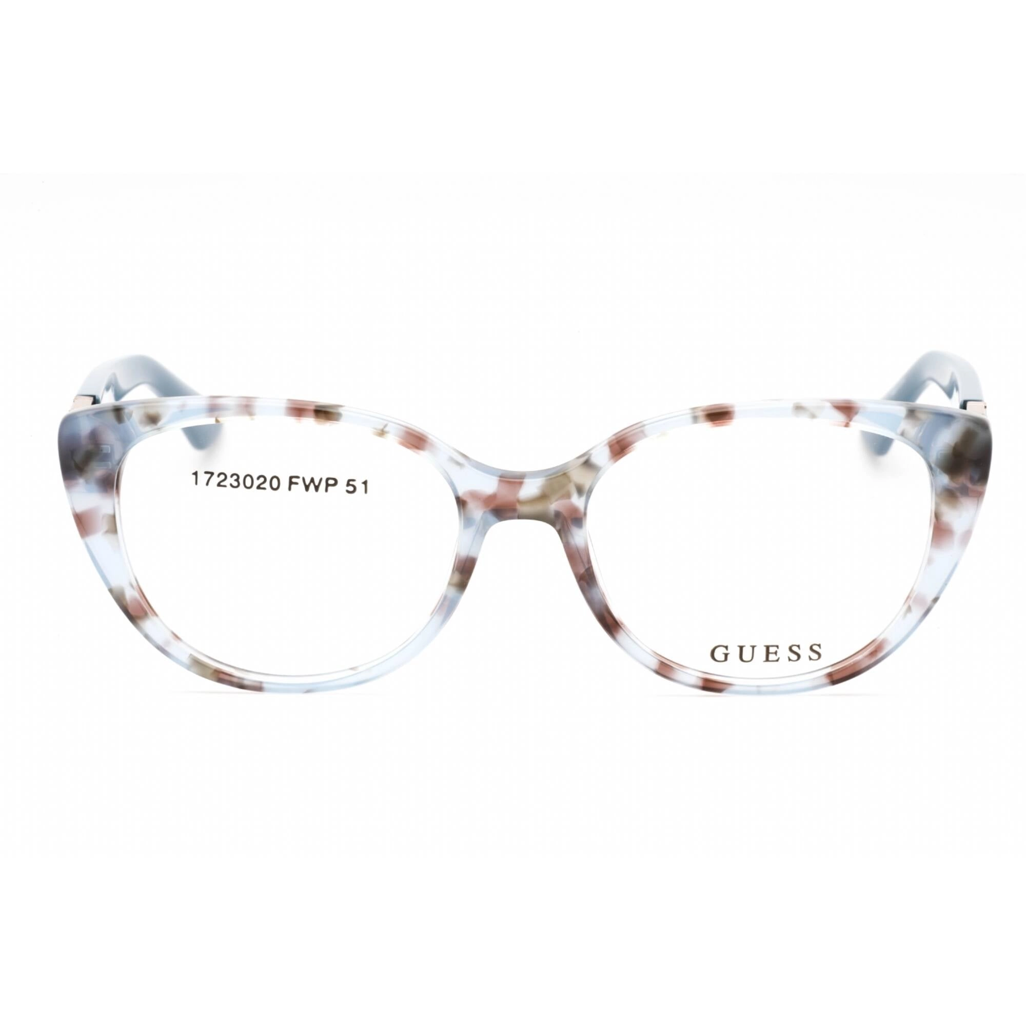 Guess Women's Eyeglasses - Blue/Other Plastic Cat Eye Full Rim Frame | GU2908-4 092