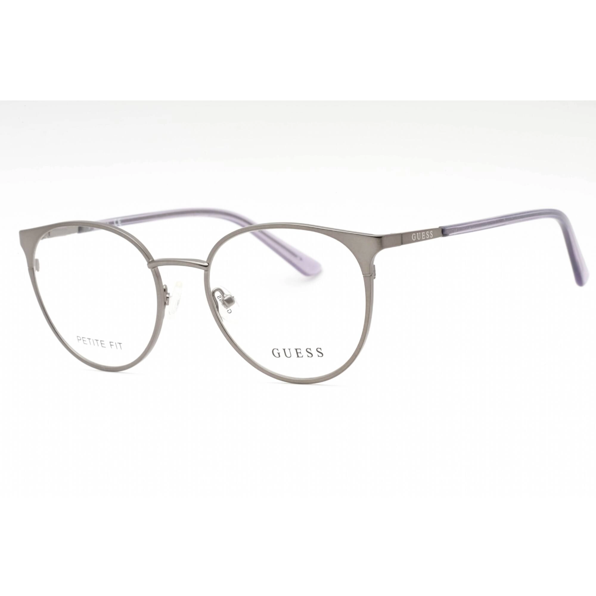 Guess Women's Eyeglasses - Matte Light Nickeltin Round Full Rim Frame | GU2913 011